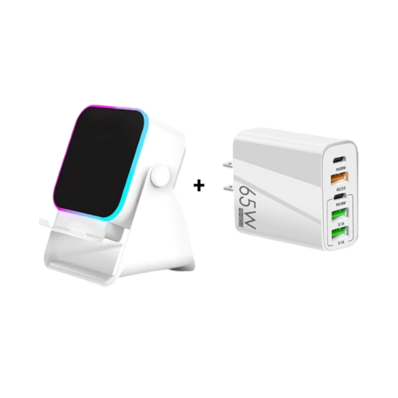 ๐ 50% OFF 5-IN-1 WIRELESS SPEAKER STAND! ๐ Induction Audio, Phone Holder & Ambient Light