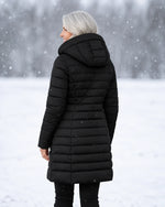 Fleece Lined Quilted Coat