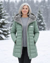 Fleece Lined Quilted Coat