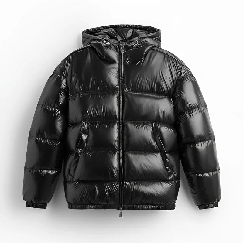Glossy Nylon Winter Puffer