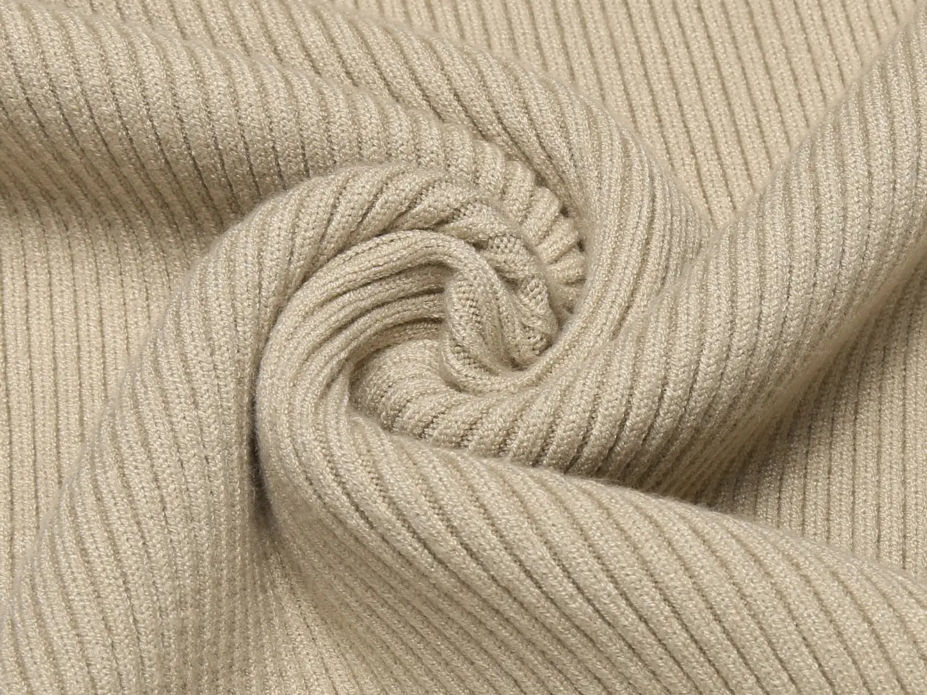 Coofandy Men's Slim Fit Knitted Ribbed Turtleneck Sweater - Acrylic Winter Pullover