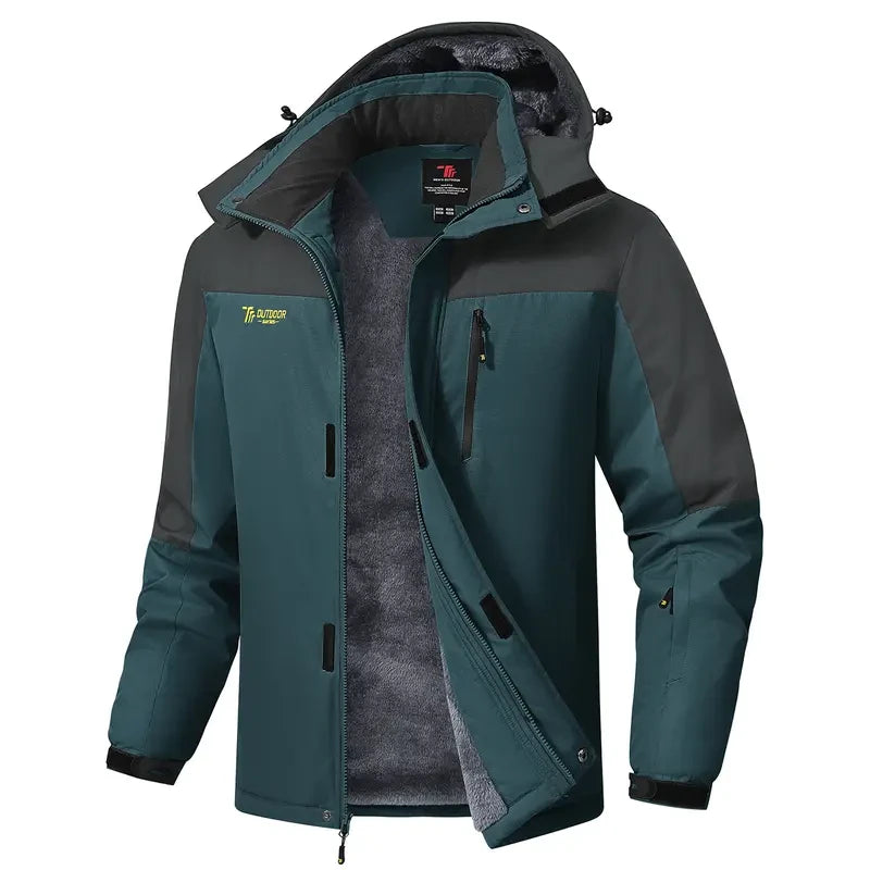 Waterproof Fleece Lined Winter Ski Jacket