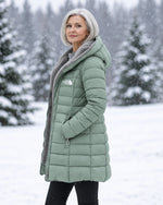 Fleece Lined Quilted Coat