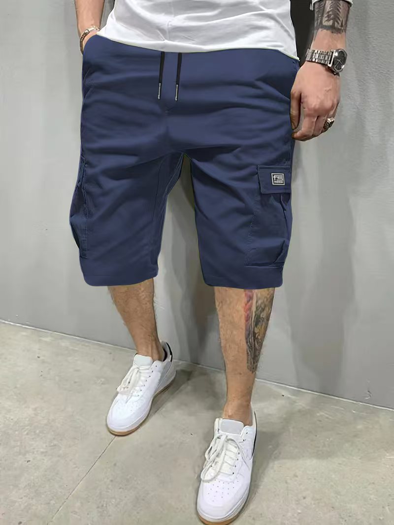 Men’s Casual Loose Multi-Pocket Cargo Work Pants