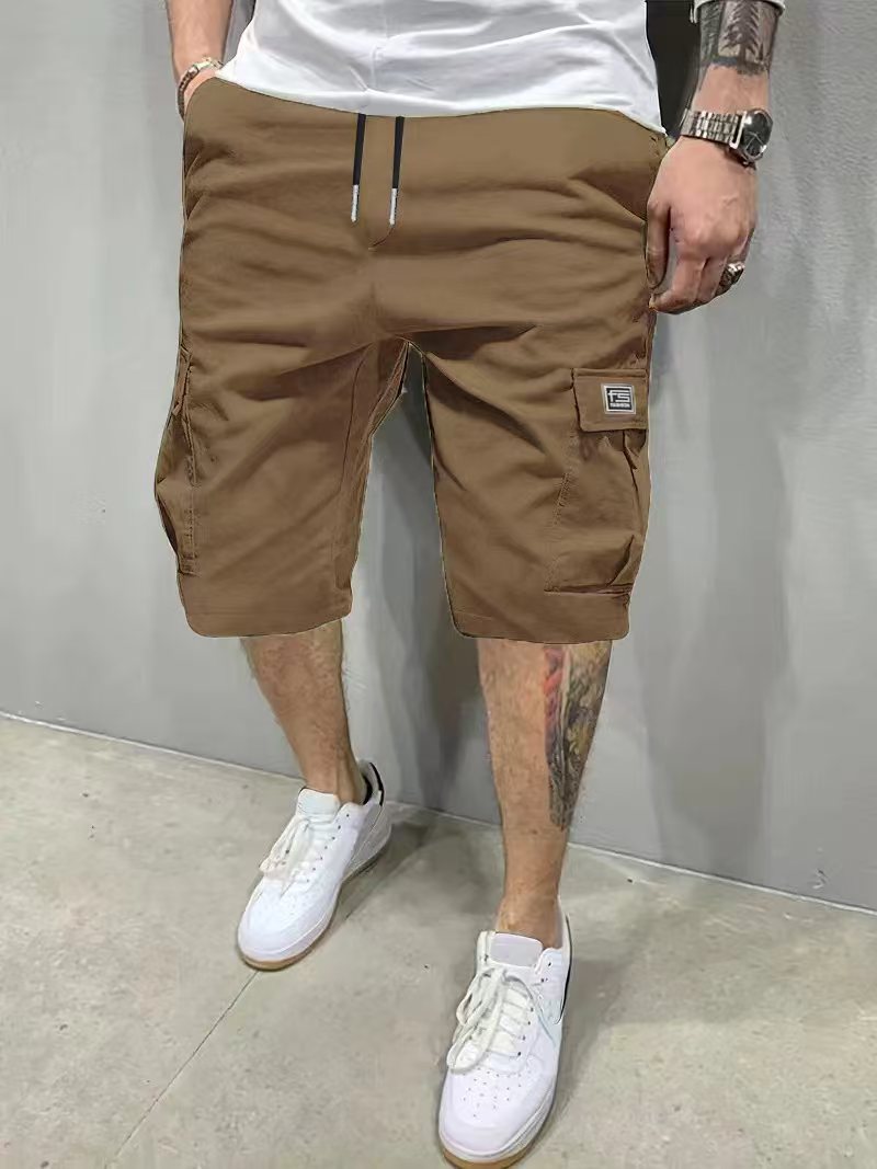 Men’s Casual Loose Multi-Pocket Cargo Work Pants
