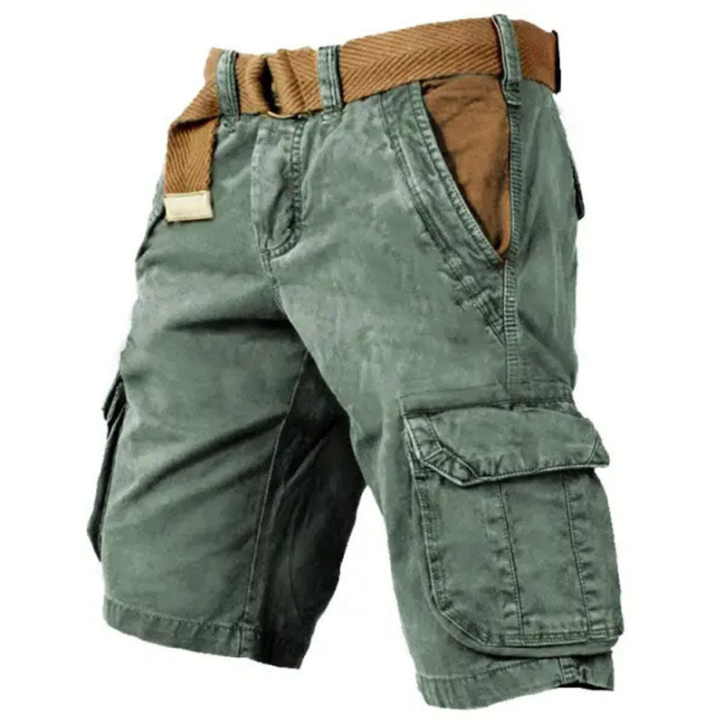 Men's Multiple Pockets Wear-Resistant Cargo Shorts