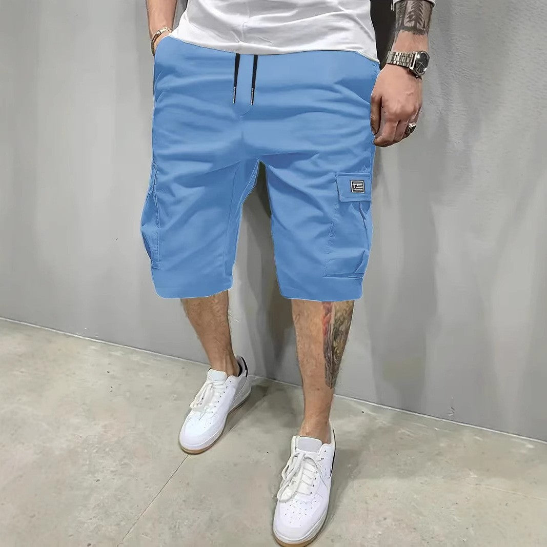 Men’s Casual Loose Multi-Pocket Cargo Work Pants