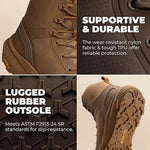 Men's Ankle-High Work Safety Boots