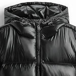 Glossy Nylon Winter Puffer